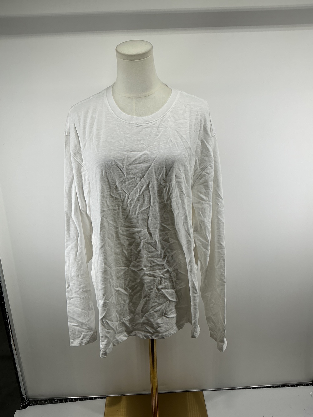 100% Organic Cotton Slub Long Sleeve Tee